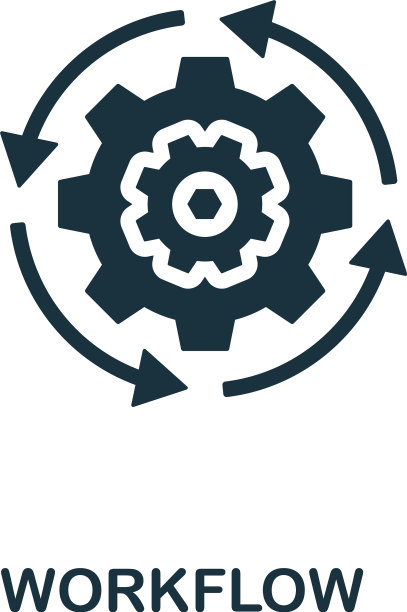 工作流图标符号创意标志从CRM图标图片下载