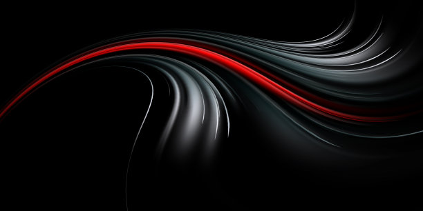 灰色和红色高速线抽象技术背景图片下载