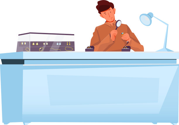 平的当铺老板图标图片下载