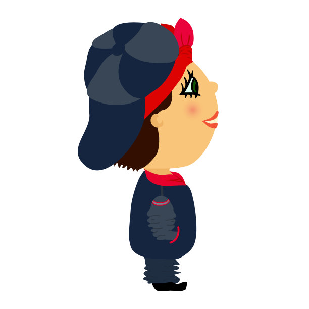 年轻的说唱歌手戴着红色的头巾和蓝色的帽子图片下载