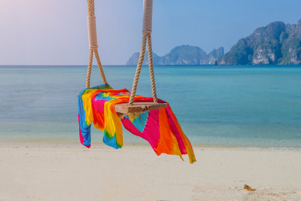 皮皮岛的海滩大气图片下载