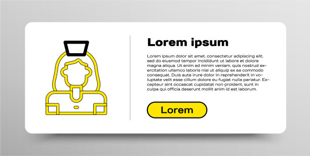 线路清洁女工服务图标隔离在白色图片下载