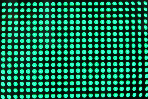 绿色LED图案背景图片下载