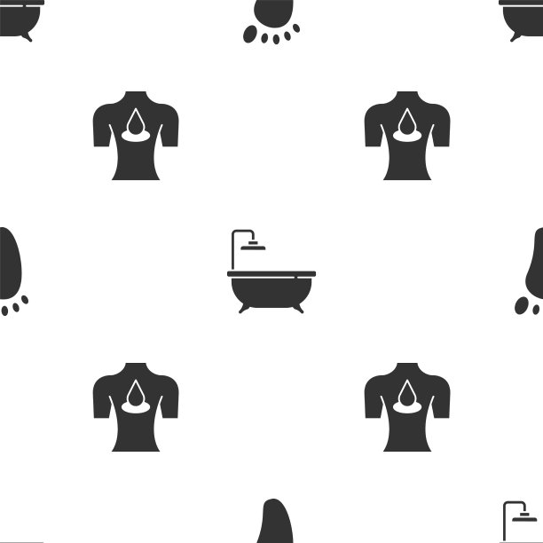 设置足部按摩浴缸，芳香按摩图片下载