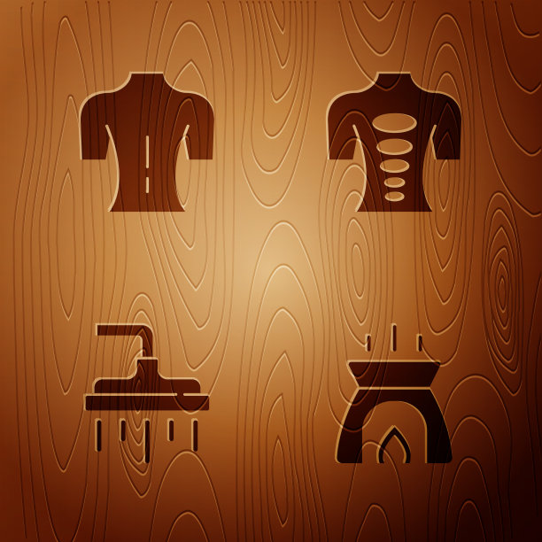 设置香薰蜡烛按摩淋浴头和石头图片下载