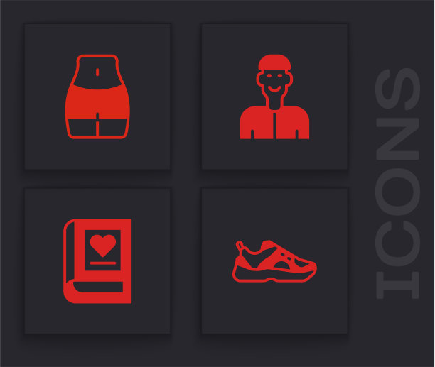 设运动运动鞋女性腰部积极思考图片下载