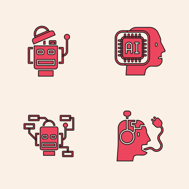 设置机器人充电机器人和人形机器人图片下载