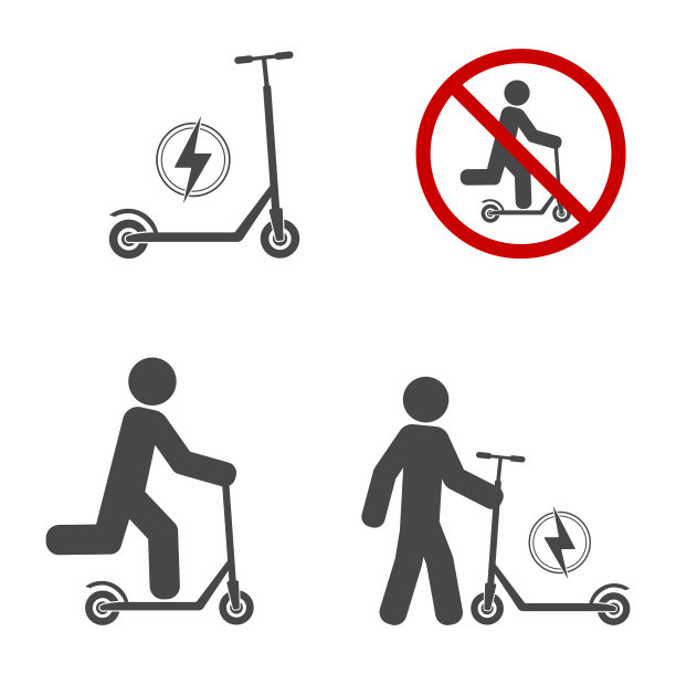 电动自行车图标图片下载