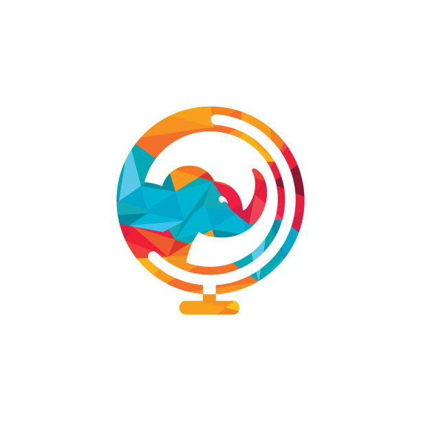 大象星球标志设计图片下载