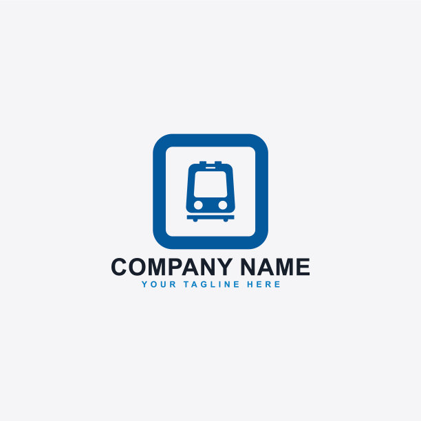 铁路列车标志设计图片下载