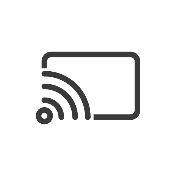 流媒体矢量图标：简约扁平设计，适用于网页或APP图片下载
