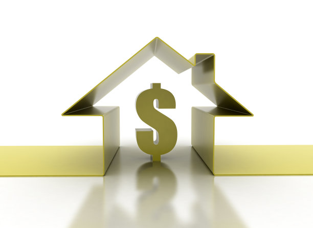 房子和美元的符号符号图片下载