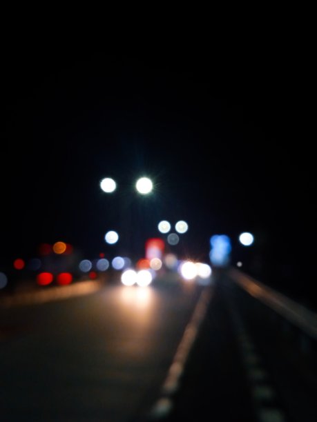 夜深人静路图片下载