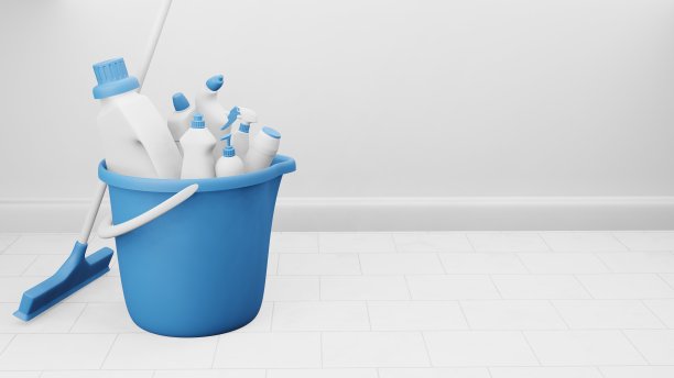 清洁产品集。图片下载