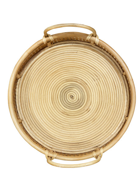 竹托盘(剪切路径)图片下载