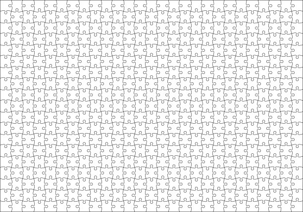 拼图插图背景材料图片下载
