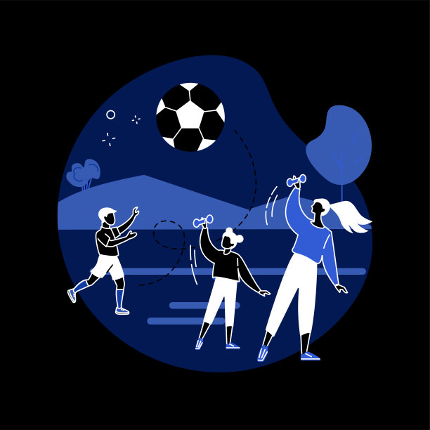 运动夏令营抽象概念矢量插图。图片下载