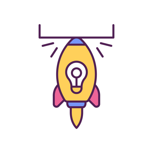 天花板工作中RGB颜色图标图片下载