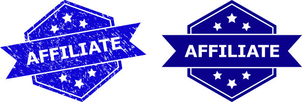 六角附属邮票印章与刮花图片下载