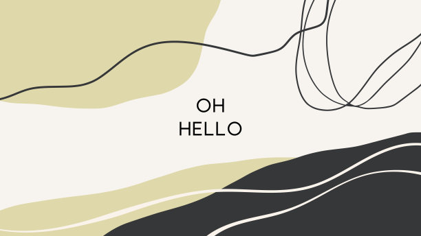 手暗抽象的有机形状和线条背景。图片下载