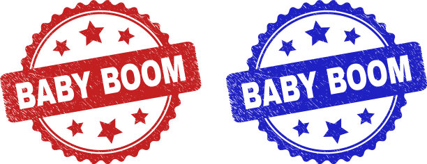 婴儿潮时期的玫瑰花形印章印章采用橡胶质地图片下载