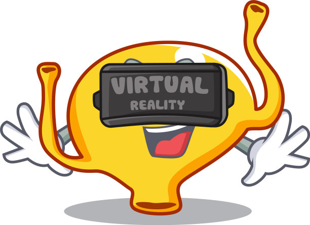 卡通设计风格的膀胱与现代图片下载