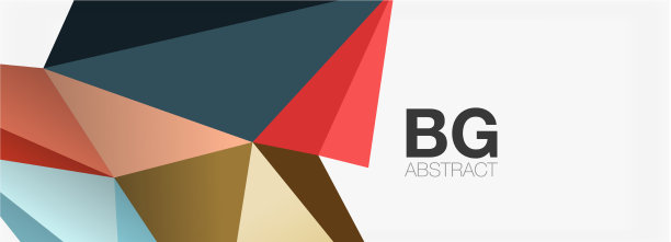 3d马赛克抽象背景低聚形状图片下载