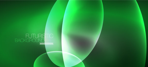 霓虹椭圆抽象背景闪亮明亮图片下载