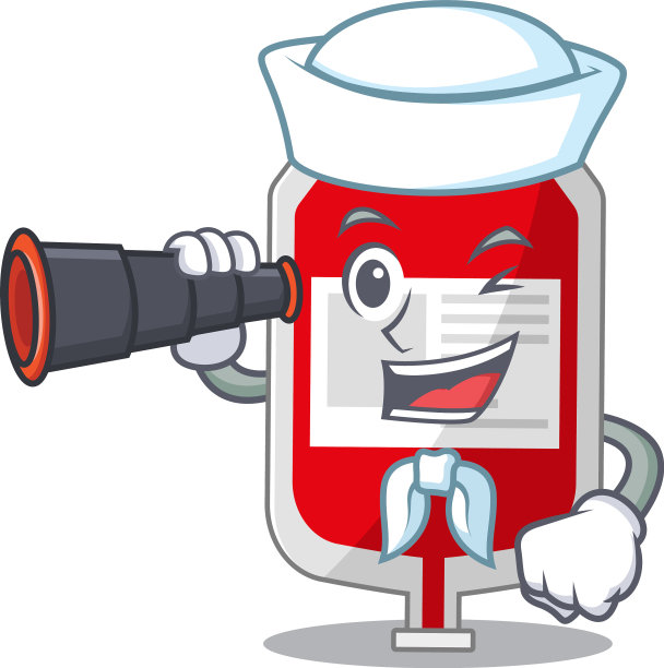 一个卡通图片血塑料袋水手图片下载