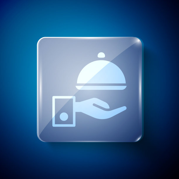 白色的托盘上覆盖着食物图标，孤立在上面图片下载