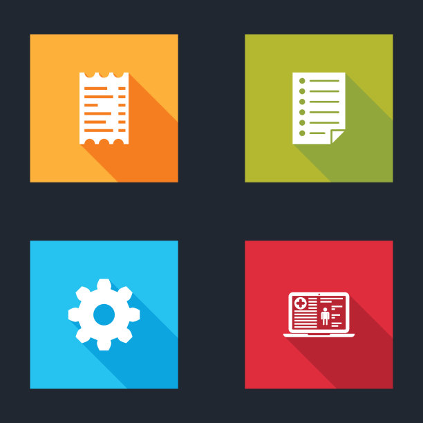 设置纸张或财务检查文件齿轮图片下载