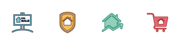 下面立着挂牌出售房屋的牌子图片下载