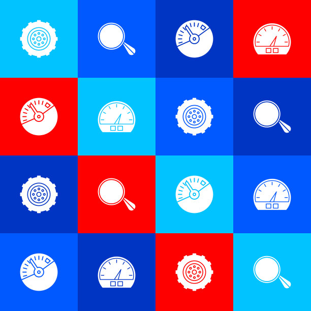 设置汽车后视镜速度计和图标图片下载