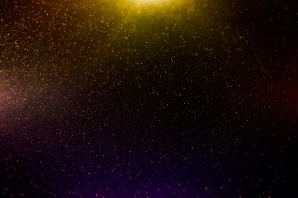 节日灯光散景背景。闪烁的复古灯光背景与灯光散焦图片下载