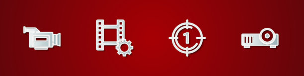 设置电影院摄像机播放录像老电影电影图片下载