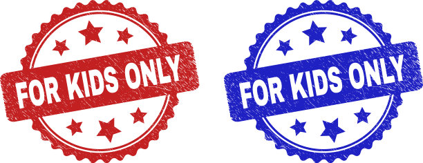 对于儿童，只有橡胶风格的玫瑰形密封图片下载