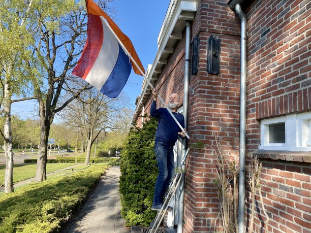 挂着国旗图片下载