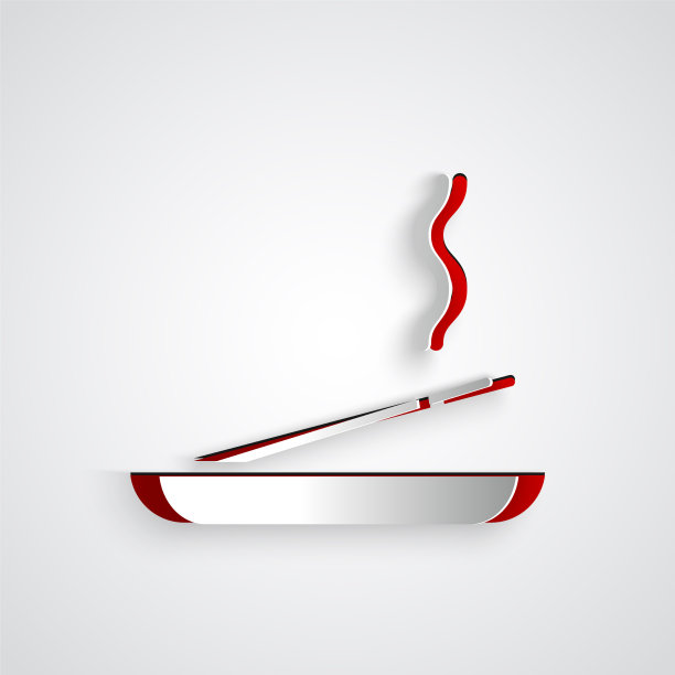 剪纸香薰水疗棒上的木支架图标图片下载