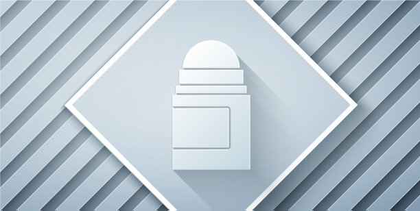 剪纸止汗除臭剂卷图标图片下载