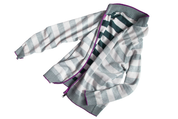 针织夹克孤立图片下载