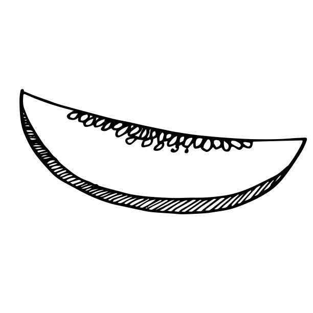 瓜片单元素在涂鸦夏日集。图片下载