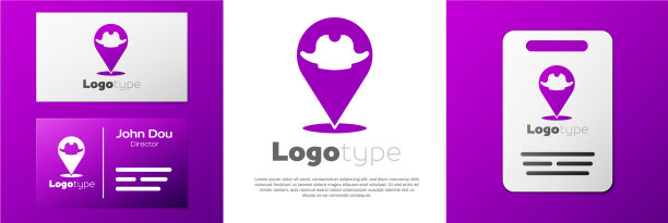 标识类型定位海盗图标孤立在白色图片下载