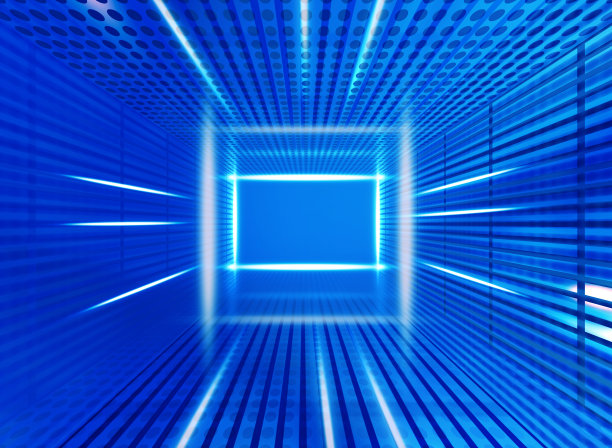 蓝色技术背景图片下载