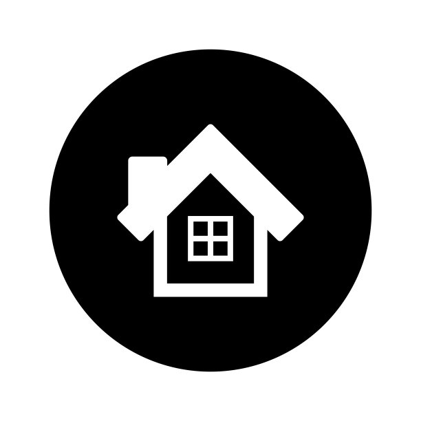 住宅房屋图标矢量素材图片下载
