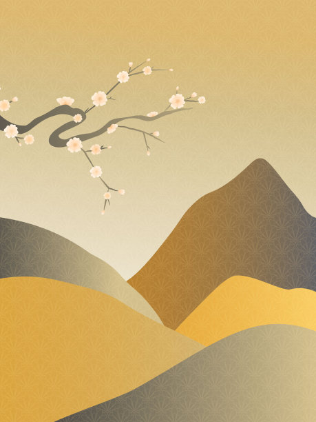 日本景观背景图片下载