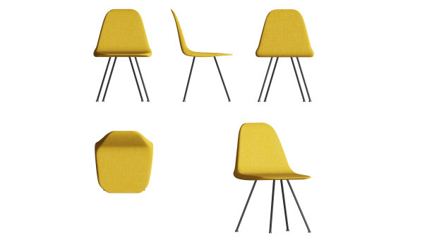 现代椅子的观点。图片下载