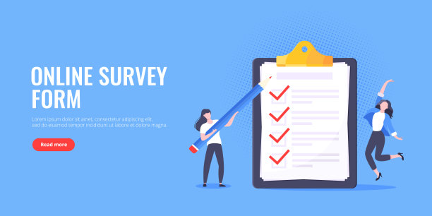 清单完整的商业概念微型人与铅笔旁边的巨大的剪贴板。图片下载