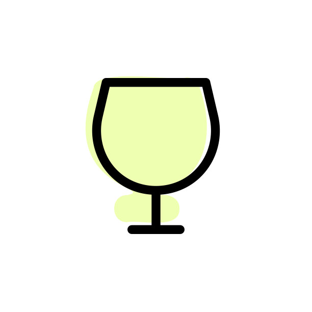 玻璃与颜色阴影矢量图标玻璃饮料集图片下载