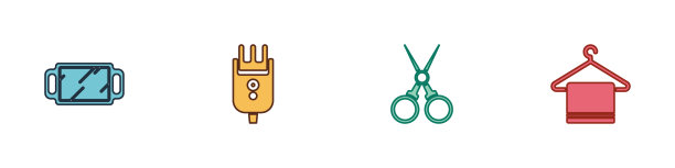 配备手镜电动剃须刀图片下载