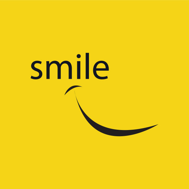 微笑形象的标志和符号图片下载